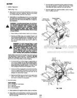 Photo 2 - Ford LGT14 Operators Manual Garden Tractor 42001410