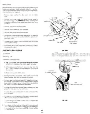 Photo 2 - Ford LGT14 Operators Manual Garden Tractor 42001411