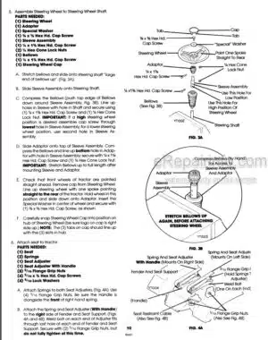 Photo 6 - Ford YT16H Operators Manual Yard Tractor 42001613