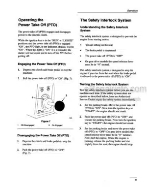 Photo 1 - Ford LS45-16G Operators Manual Yard Tractor 42644510