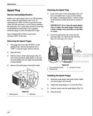 Photo 9 - Ford LS45-16H LS55-18H Operators Manual Yard Tractor 42644520