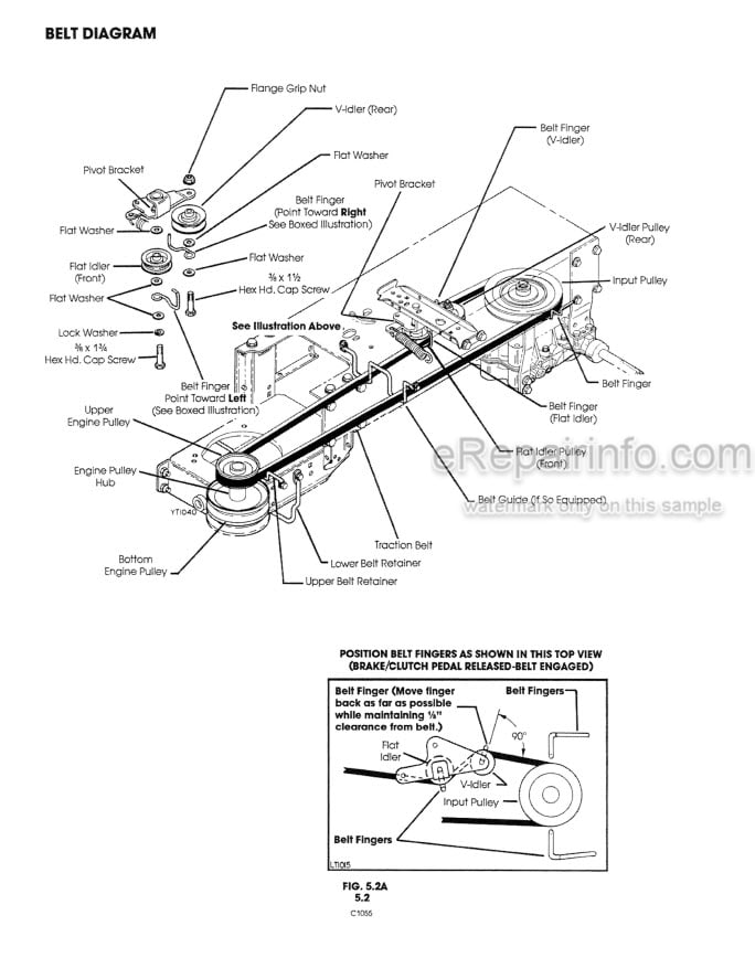 Photo 1 - Ford LT10A Operators Manual Lawn Tractor 42640010