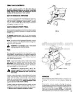 Photo 2 - Ford LT11H Operators Manual Lawn Tractor 42001300