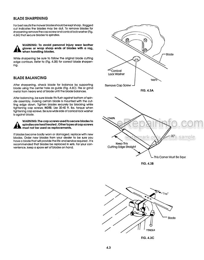 Photo 1 - Ford LT12.5A Operators Manual Lawn Tractor 42640012