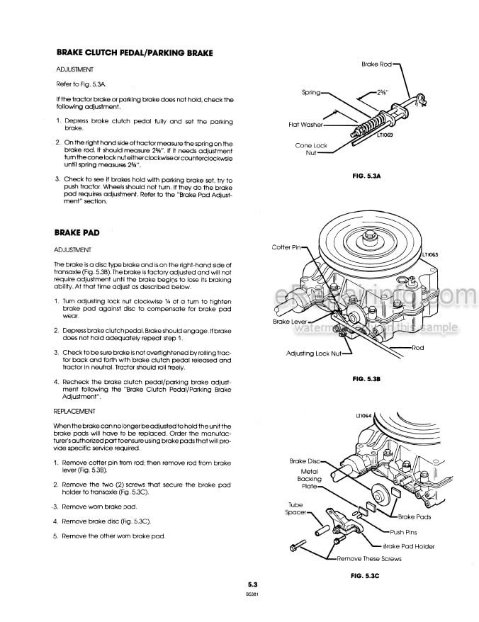 Photo 1 - Ford LT12 Operators Manual Lawn Tractor 42001213