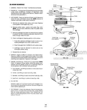 Photo 6 - Ford LT8 Operators Manual Lawn Tractor 42000810