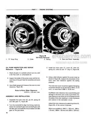 Photo 7 - Ford YT16H Operators Manual Yard Tractor 42001611