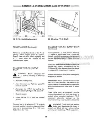 Photo 12 - Ford Series 10 Model 8210 Operators Manual Tractor 42821010