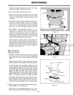 Photo 6 - Ford LGT14 Operators Manual Garden Tractor 42001410