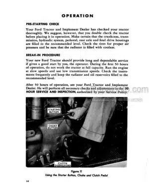 Photo 13 - Ford Series 700 Series 900 Operators Manual Tractor 42070040