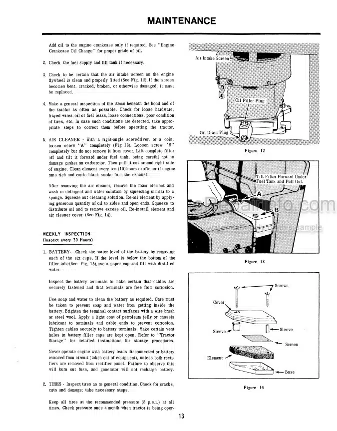 Photo 1 - Ford Series 80 Operators Manual Lawn Tractor 42008010