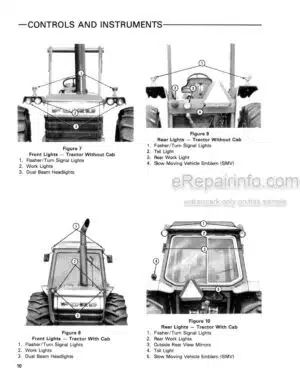 Photo 2 - Ford TW10 TW20 TW30 Operators Manual Tractor 42001031