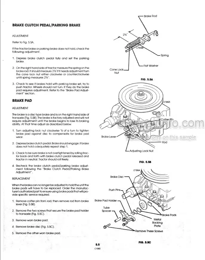 Photo 1 - Ford YT12.5 YT16 Operators Manual Yard Tractor 42641066