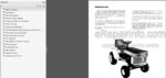 Photo 3 - Ford YT16 Operators Manual Yard Tractor 42001610