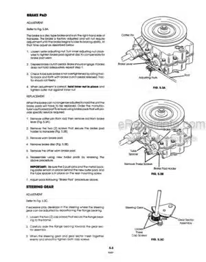 Photo 5 - Ford YT16 Operators Manual Yard Tractor 42001612