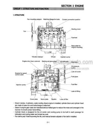 Photo 8 - Hyundai Robex 35Z-7A Repair Manual Mini Excavator