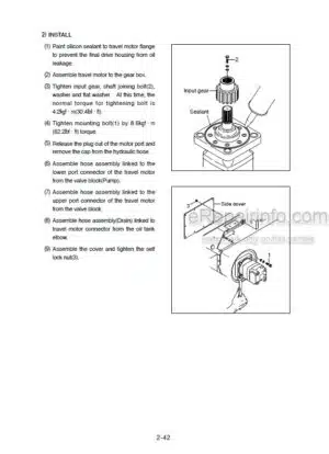 Photo 3 - Hyundai HSL810 Repair Manual Skid Steer Loader