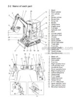 Photo 3 - Hyundai Robex 15-7 Service Manual Mini Excavator