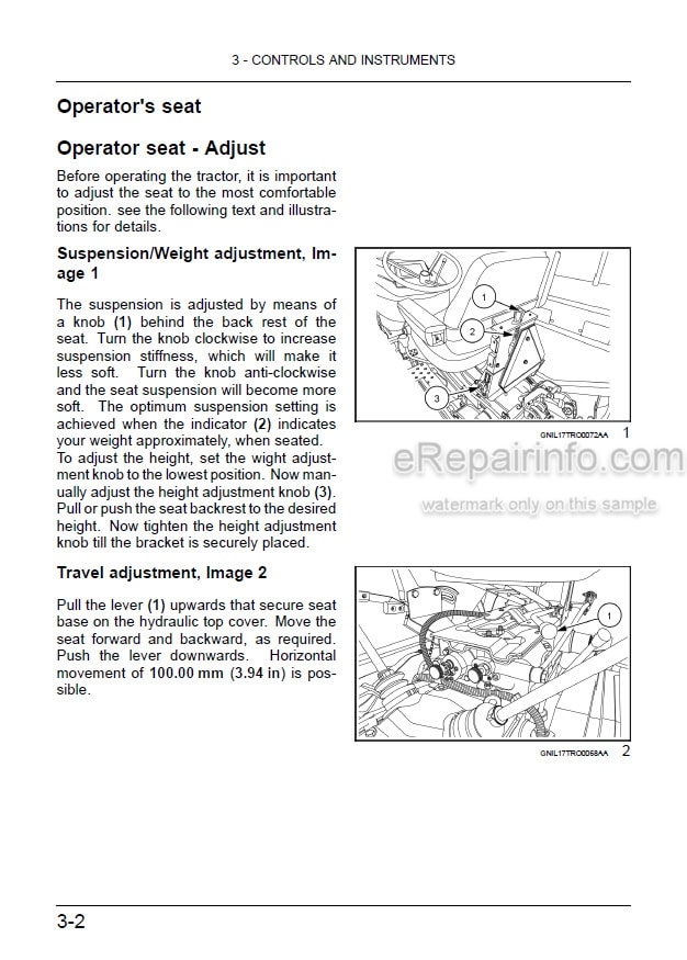 Photo 1 - New Holland 3032 Operators Manual Tractor 48134665