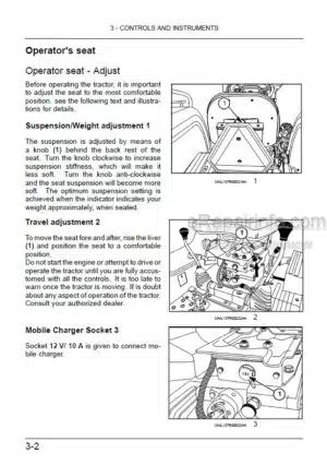 Photo 6 - Ford Series 2000 Series 4000 Owners Manual All Purpose Tractor 42200020