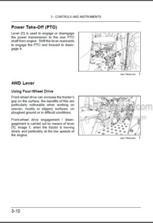 Photo 1 - New Holland 3630TX Plus Operators Manual Tractor 48134658