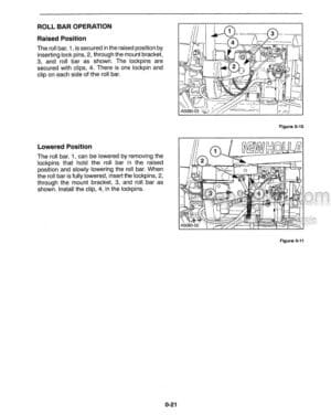 Photo 7 - Ford CL45 Operators Manual Compact Loader 42004510