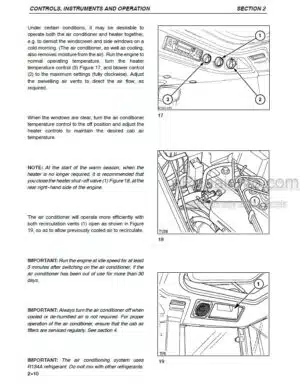 Photo 1 - New Holland 8160 8260 8360 8560 Operators Manual Tractor 86593406