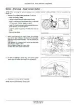 Photo 2 - New Holland 9090X Service Manual Grape Harvester 47399849B
