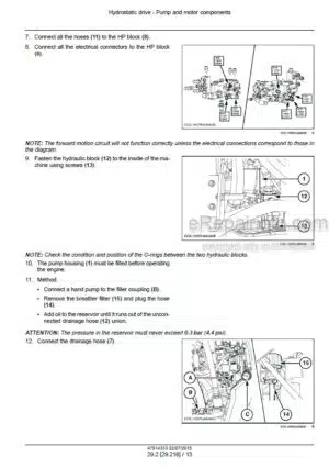 Photo 6 - New Holland 555E 575E 655E 675E Operators Manual Backhoe Loader 42055541