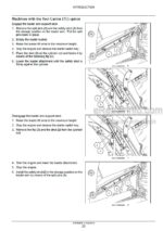 Photo 3 - New Holland B95C B95CTC B110C Tier 4B (final) Service Manual Tractor Loader Backhoe 47830959