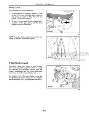 Photo 7 - New Holland 8670 8770 8870 8970 Operators Manual Tractor 86588682