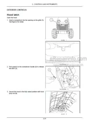 Photo 3 - New Holland Boomer 20 Boomer 25 Stage IIIA Operators Manual Compact Tractor 48116702