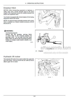 Photo 7 - New Holland 1530 1630 Operators Manual Tractor 42153021