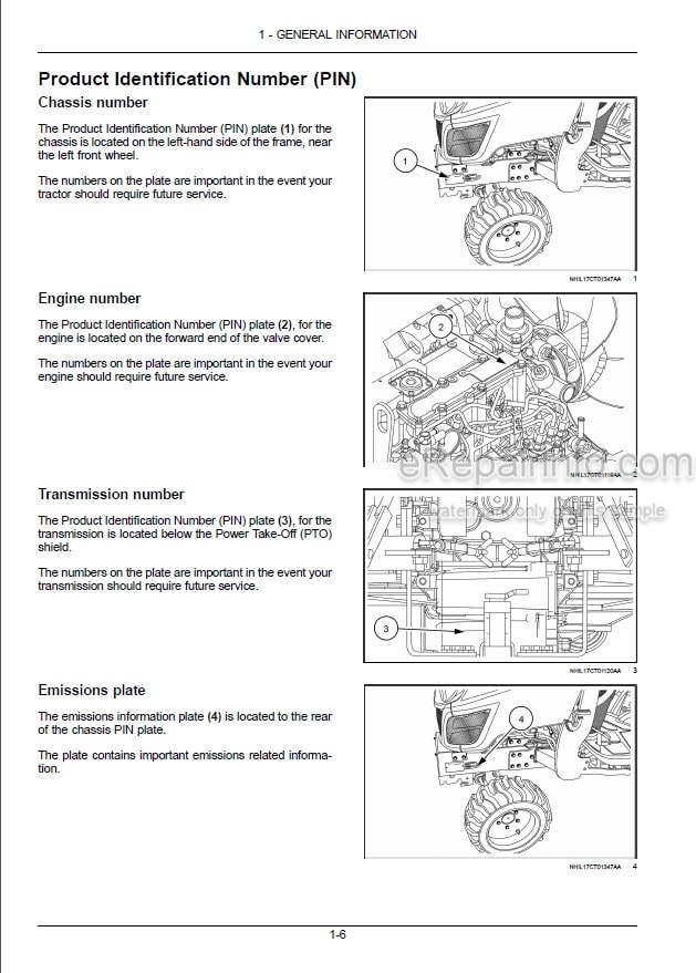 Photo 1 - New Holland Boomer 25 Compact Stage V Operators Manual Compact Tractor 51558622