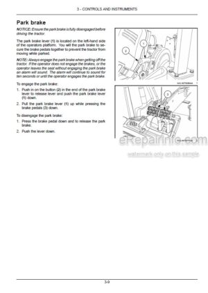 Photo 7 - New Holland Boomer 20 Boomer 25 Stage IIIA Operators Manual Compact Tractor 48116702