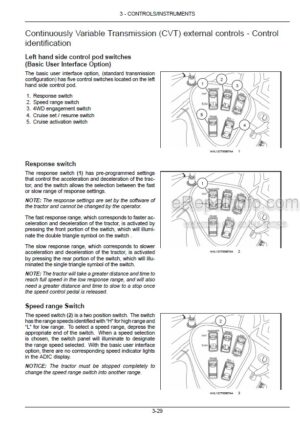 Photo 7 - New Holland Speedrower 220 260 Service Manual Self-Propelled Windrower 47824875