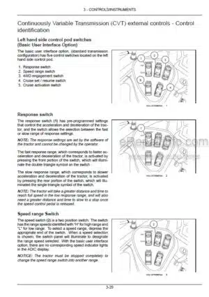 Photo 8 - New Holland Boomer 3040CVT Boomer 3045CVT Boomer 3050CVT Operators Manual Compact Tractor 84551016