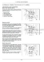Photo 2 - New Holland Boomer 3040CVT Boomer 3045CVT Boomer 3050CVT Operators Manual Compact Tractor 47711718