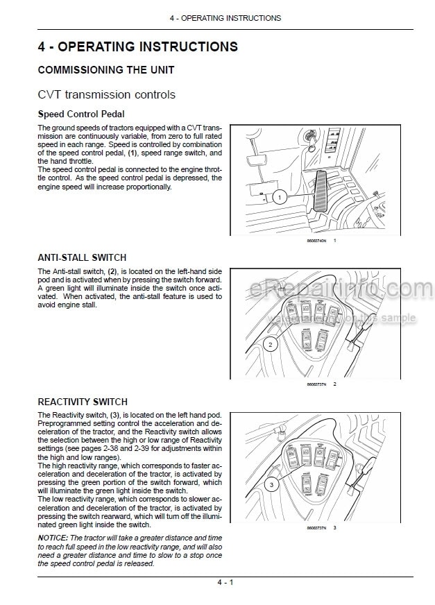 Photo 1 - New Holland Boomer 3040 Boomer 3045 Boomer 3050 Operators Manual Compact Tractor