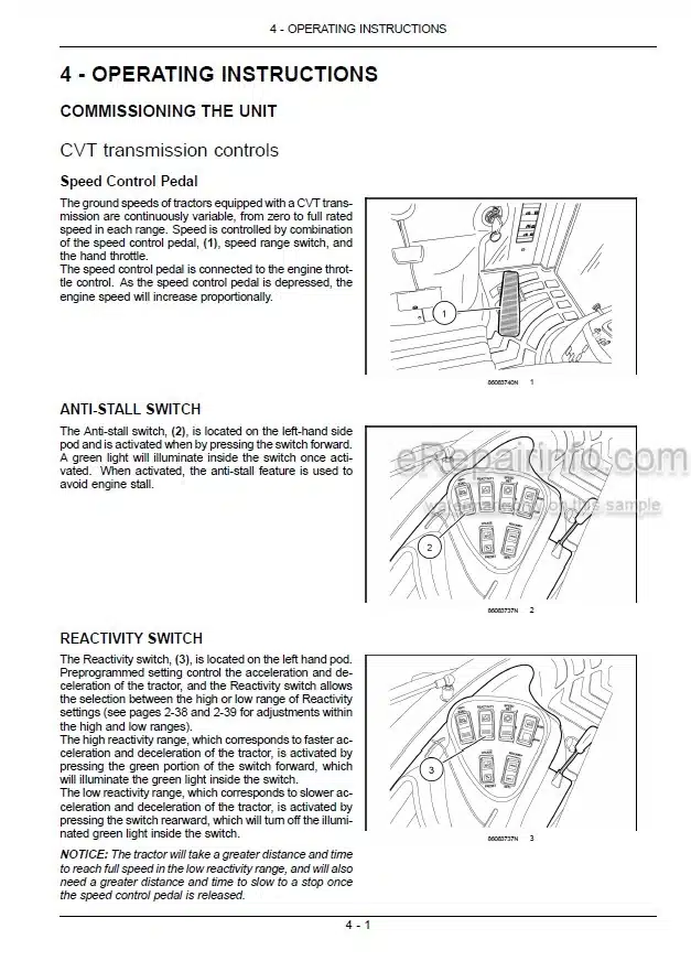 Photo 1 - New Holland Boomer 3040 Boomer 3045 Boomer 3050 Operators Manual Compact Tractor
