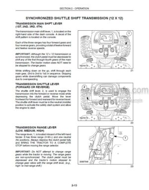 Photo 8 - New Holland Boomer 20 Boomer 25 Operators Manual Compact Tractor