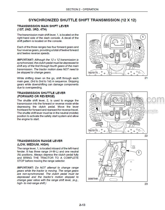 Photo 1 - New Holland Boomer 3040 Boomer 3045 Boomer 3050 Operators Manual Compact Tractor 87477124