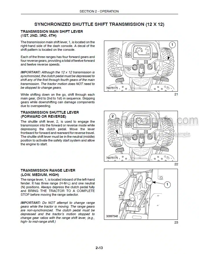 Photo 1 - New Holland Boomer 3040 Boomer 3045 Boomer 3050 Operators Manual Compact Tractor 87477124