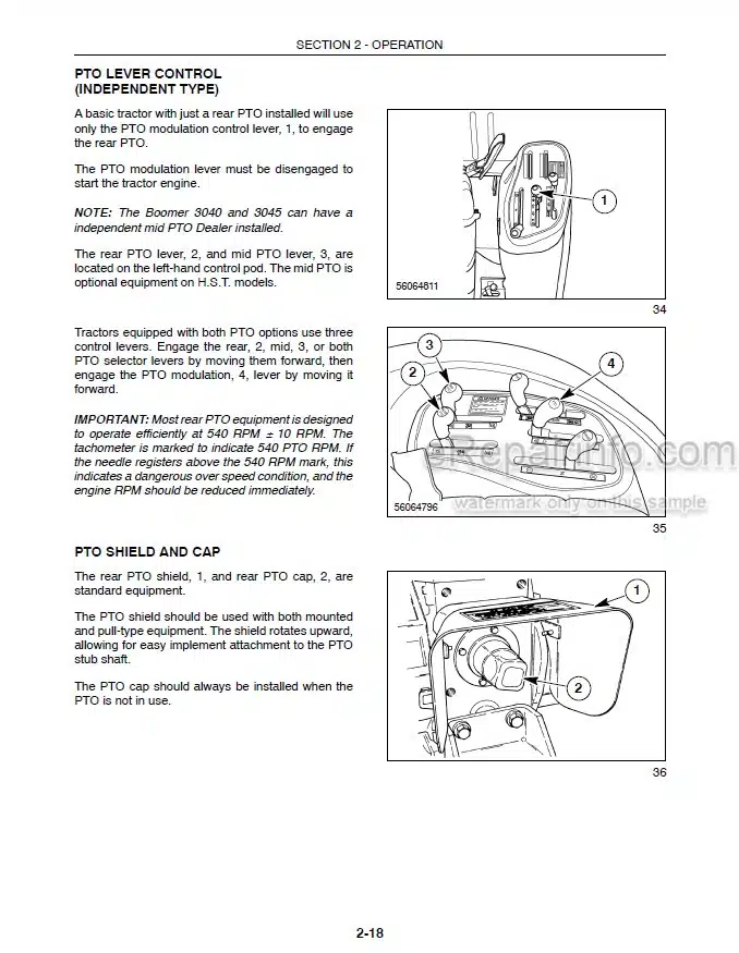 Photo 1 - New Holland Boomer 3040 Boomer 3045 Operators Manual Compact Tractor 87477123