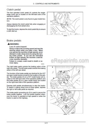 Photo 6 - New Holland GT22 Operators Manual Garden Tractor 86602568