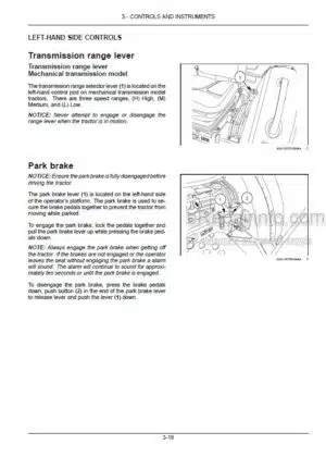 Photo 8 - New Holland L451 L542 L545 L455 Service Manual Skid Steer Loader 40045140