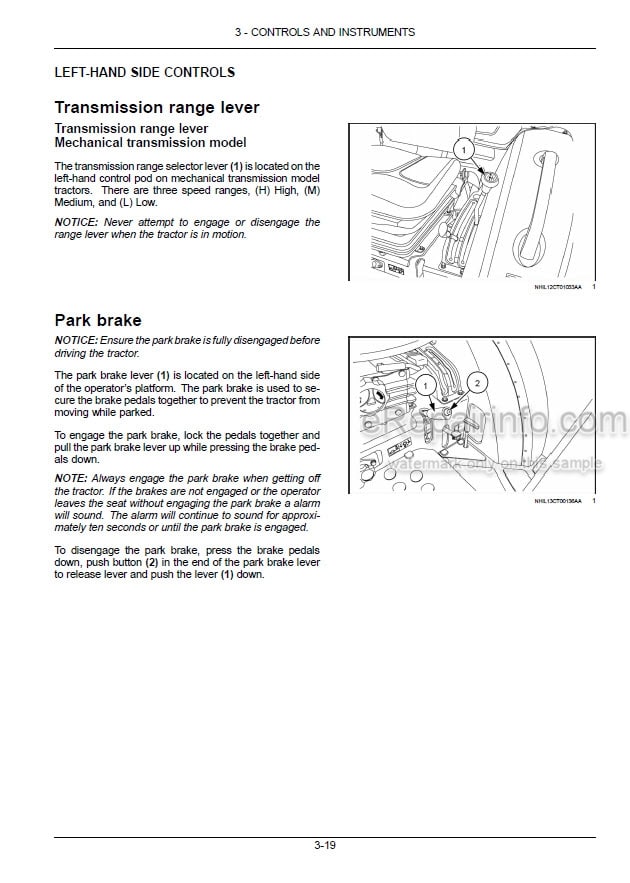Photo 1 - New Holland Boomer 30 Boomer 35 Stage IIIA Operators Manual Compact Tractor 51559570
