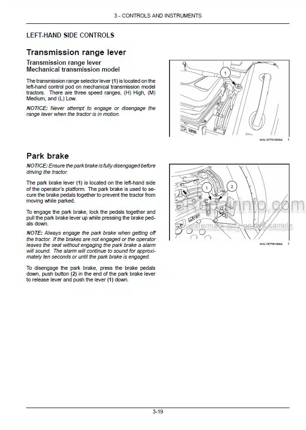 Photo 1 - New Holland Boomer 30 Boomer 35 Stage IIIA Operators Manual Compact Tractor 51559570