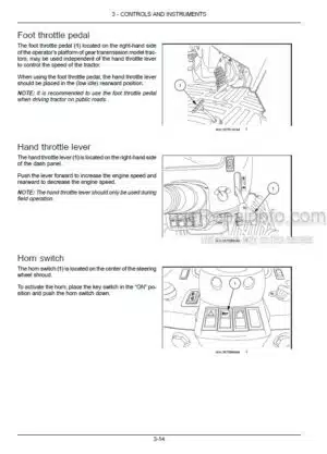 Photo 12 - New Holland Boomer 37 Operators Manual Compact Tractor 47901826