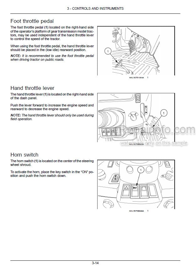 Photo 1 - New Holland Boomer 37 Operators Manual Compact Tractor 47901826